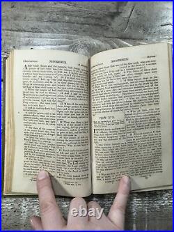 Mid 1800's Antique Religious Book The Apocryphal New Testament