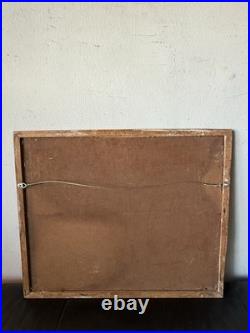 OLD ANTIQUE RELIGIOUS CATHOLIC NUN MODERN BEACH LANDSCAPE OIL PAINTING JESUS 40s