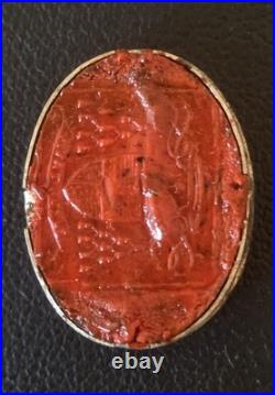 Official Silver Antique Sealed Catholic Religious Relic St Bavo & St Cornelius