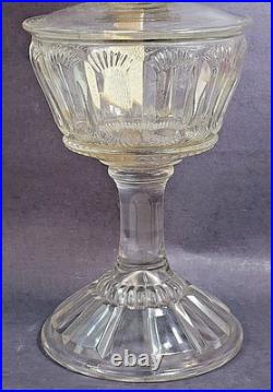 Oil Lamp Chalice Goblet Religious Artifact Clergy Rectory Home antique c1800's