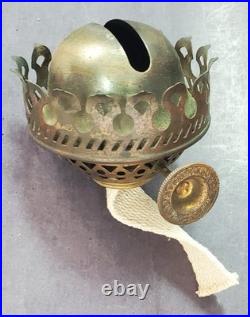 Oil Lamp Chalice Goblet Religious Artifact Clergy Rectory Home antique c1800's