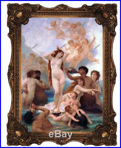 Old Master Art Oil Painting Nude Antique Religious The Birth of Venus 36x48