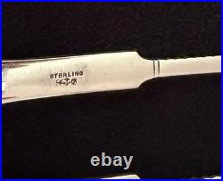 One Gorham Sterling Silver Ice Cream Spoon Apostle Style Virgin Mary 5 1/2 18g