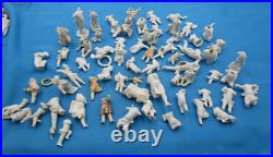 Original large lot antique religious catholic items / Angels Germany