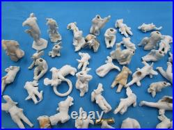 Original large lot antique religious catholic items / Angels Germany