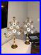 PAIR-large-Antique-French-religious-church-brass-opaline-lily-flower-Candelabra-01-cc