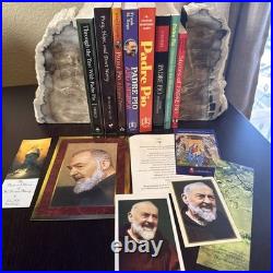 Padre Pio Catholic Book Collection 8 Softcover Books Biography Prayer Devotional