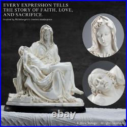 Pieta Statue Michelangelo'S Pietà Replica Sculpture Hand Painted Antique