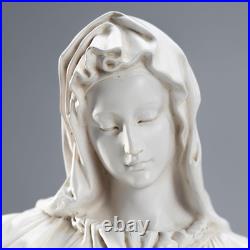 Pieta Statue Michelangelo'S Pietà Replica Sculpture Hand Painted Antique