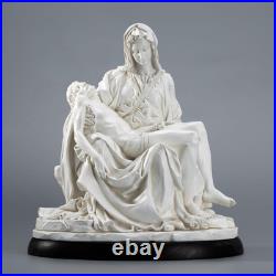 Pieta Statue Michelangelo'S Pietà Replica Sculpture Hand Painted Antique