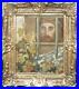 Pre-Raphaelite-Religious-Antique-Oil-Christ-Imprisoned-Signed-Circa-1900-01-gnet