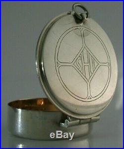 Quality Solid Sterling Silver Pyx Holy Communion Box 1955 Religious Catholic