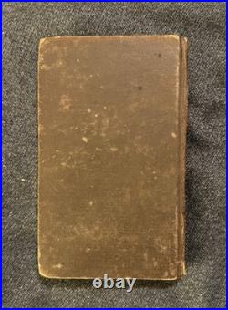 RARE 1834 The life Of Our Blessed Lord And Savior Jesus Christ Holy Bible Old