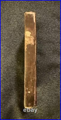 RARE 1834 The life Of Our Blessed Lord And Savior Jesus Christ Holy Bible Old