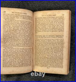 RARE 1834 The life Of Our Blessed Lord And Savior Jesus Christ Holy Bible Old