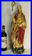 RAre-XL-Antique-french-religious-statue-figurine-Bishop-Saint-Servatius-Dragon-01-gep