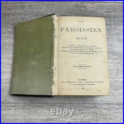 Rare Antique 1897 Le Paroissien Noté The Notated Parishioner Holy Song Book