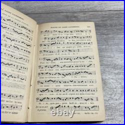 Rare Antique 1897 Le Paroissien Noté The Notated Parishioner Holy Song Book
