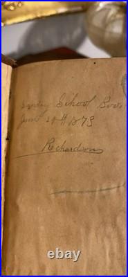 Rare Antique 1st ed Religious Book By Rev. Charles Elliott Wyandot Nation SCARCE