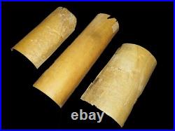 Rare Antique Bible Scroll 2 Samuel / Psalm 18 Voweled Italian Manuscript 3 Parts
