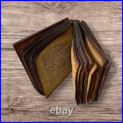 Rare Antique Ethiopian Bible Manuscript Handwritten 120 Pages Leather Bible Rare Antique Ethiopian Bible Manuscript Handwritten 120 Pages Leather Bible