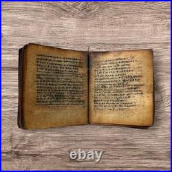 Rare Antique Ethiopian Bible Manuscript Handwritten 120 Pages Leather Bible Rare Antique Ethiopian Bible Manuscript Handwritten 120 Pages Leather Bible