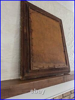 Rare Antique Ornate Large Frame Religious Framed Art St Cecilia Wood Gold Angels