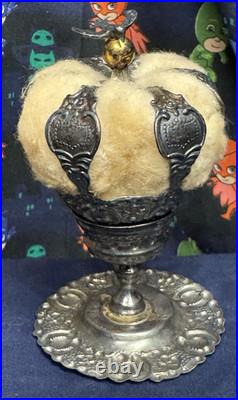 Rare Antique Portuguese Holy Spirit Santo Religious Ghost Dove Crown Couronne