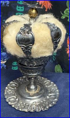 Rare Antique Portuguese Holy Spirit Santo Religious Ghost Dove Crown Couronne