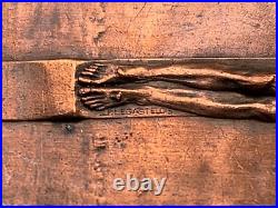 Rare Antique Religious Engraving on Cooper Plaque by JP LEGASTELLOIS