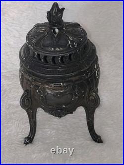 Rare Antique Religious Incense Burner Marked Made In France