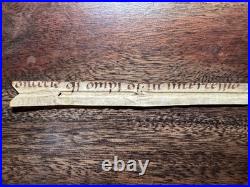 Rare Carolingian Manuscript Fragment ca. 10th-11th Century Liturgical Missal