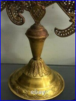 Rare Islamic Alam collectibles Religious Artifact Quran Verses Brass Handmade