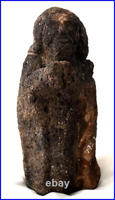 Relic Ancient Religious Saint Christian Carved Stone Statue