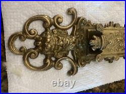 Religious Brass Italian made Door Hanger/Letter Holder