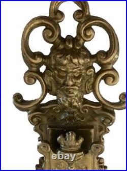 Religious Brass Italian made Door Hanger/Letter Holder