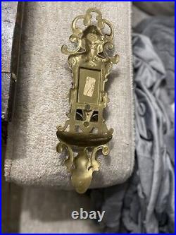 Religious Brass Italian made Door Hanger/Letter Holder