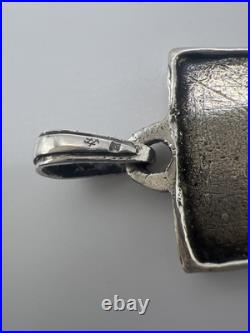 Religious Cross Catholic Holy Family, Antique 1800s sterling silver