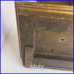 Religious Gothic Gilt Wood Wall Statue Altar Church Architectural Salvage