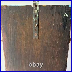 Religious Gothic Gilt Wood Wall Statue Altar Church Architectural Salvage