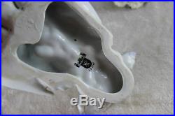 Religious Porcelain Group angels holy water font