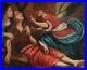 Religious-Renaissance-Italian-Old-Master-Angel-1600-s-Large-Antique-Oil-Painting-01-lgkl
