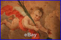 Renaissance Style Antique Religious Scene Painting Martyrium of Saint Sebastian