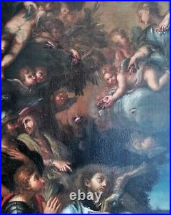 Saint Francis Xavier Renaissance Religious Old Master Large Antique Oil Painting