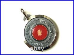 Scarce Antique Catholic Relic Shroud of Oviedo Jesus religious pendant Scarce Antique Catholic Relic Shroud of Oviedo Jesus religious pendant