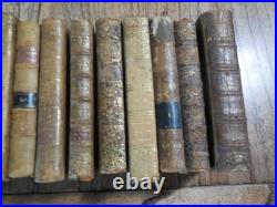 Set of 15 Antique Books from the 1700's to the 1800's Religious Books (Rare)