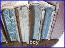 Set of 15 Antique Books from the 1700's to the 1800's Religious Books (Rare)