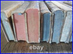 Set of 15 Antique Books from the 1700's to the 1800's Religious Books (Rare)