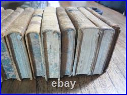 Set of 15 Antique Books from the 1700's to the 1800's Religious Books (Rare)