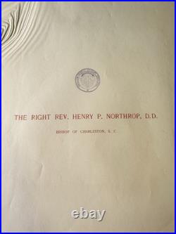 Set of 3 Antique 1880s Catholic Bishop Engravings Keane Maes Northrop